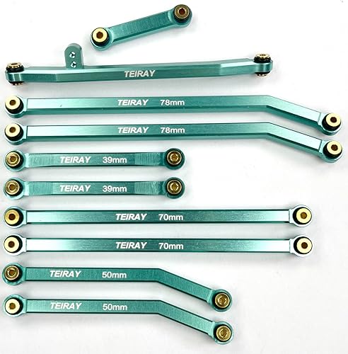 SCX24 Links actualiza la barra de dirección de automóvil RC Crawler de alta liquidación para SCX24 Gladiator 124 RC Crawler Car Axial AXI00005 10