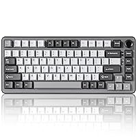 YUNZII B75 PRO Tastiera Meccanica Senza Fili, 75% Gaming Keyboard Guarnizione Hot
