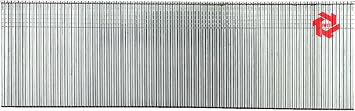 MEGAFastener FWTO 1-1/2" F38 18GA Gauge Galvanized Straight Brad Nails 5000 Per Pack 1-Pack