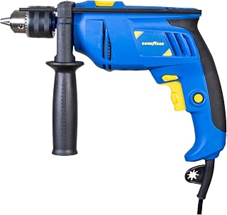 Goodyear Impact Drill Machine for Home Use | Multipurpose Heavy Duty (13mm) 600W Variable Speed Drilling Machine for Profe... Price In India