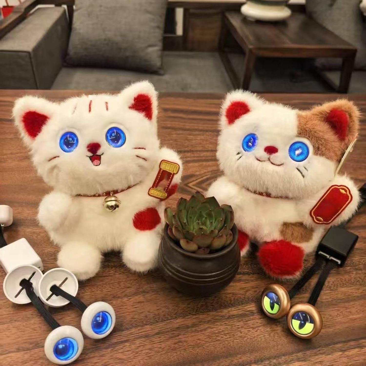 Smart bluetoot-h Moving Eyes, Wireless Animated Doll Eye Kit
