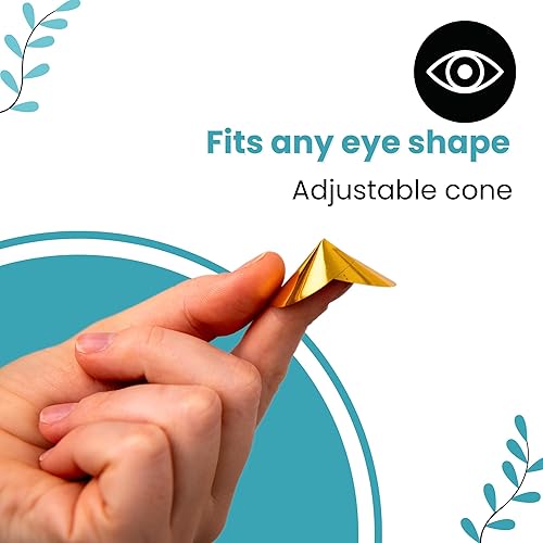 Vista 4 de Conos desechables de protección ocular HeeStar para cama de bronceado solar