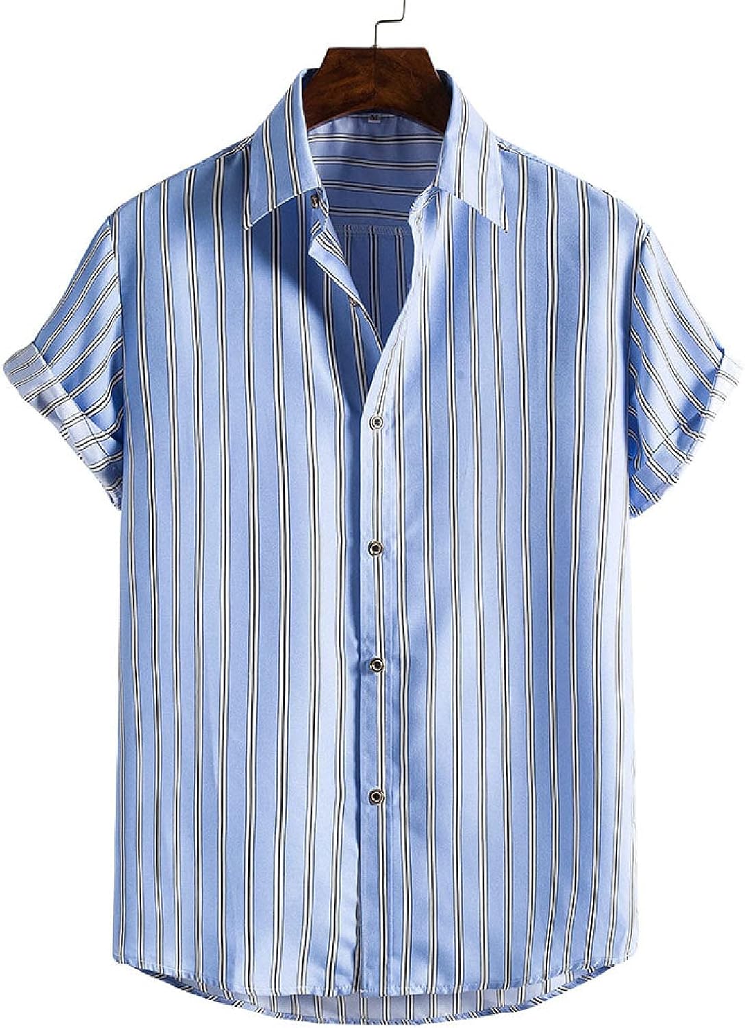 Hawaii Hemd Herren Kurzarm - Buntes Sommerhemd Mit 70er Jahre Muster Für Strand & Festival