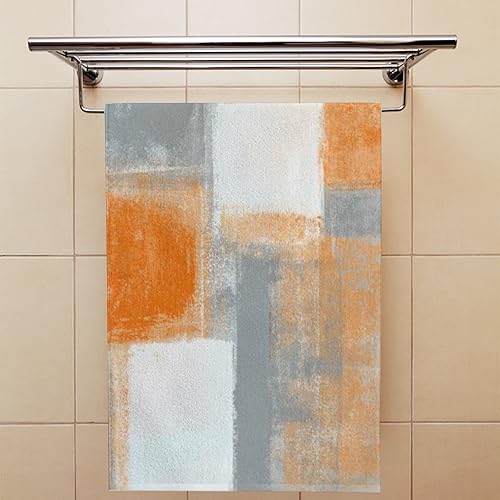 Vista 48 de Juego de 2 toallas de mano de baño, toallas de mano de girasol, toalla de cara floral amarilla, toallas decorativas suaves y absorbentes para baño