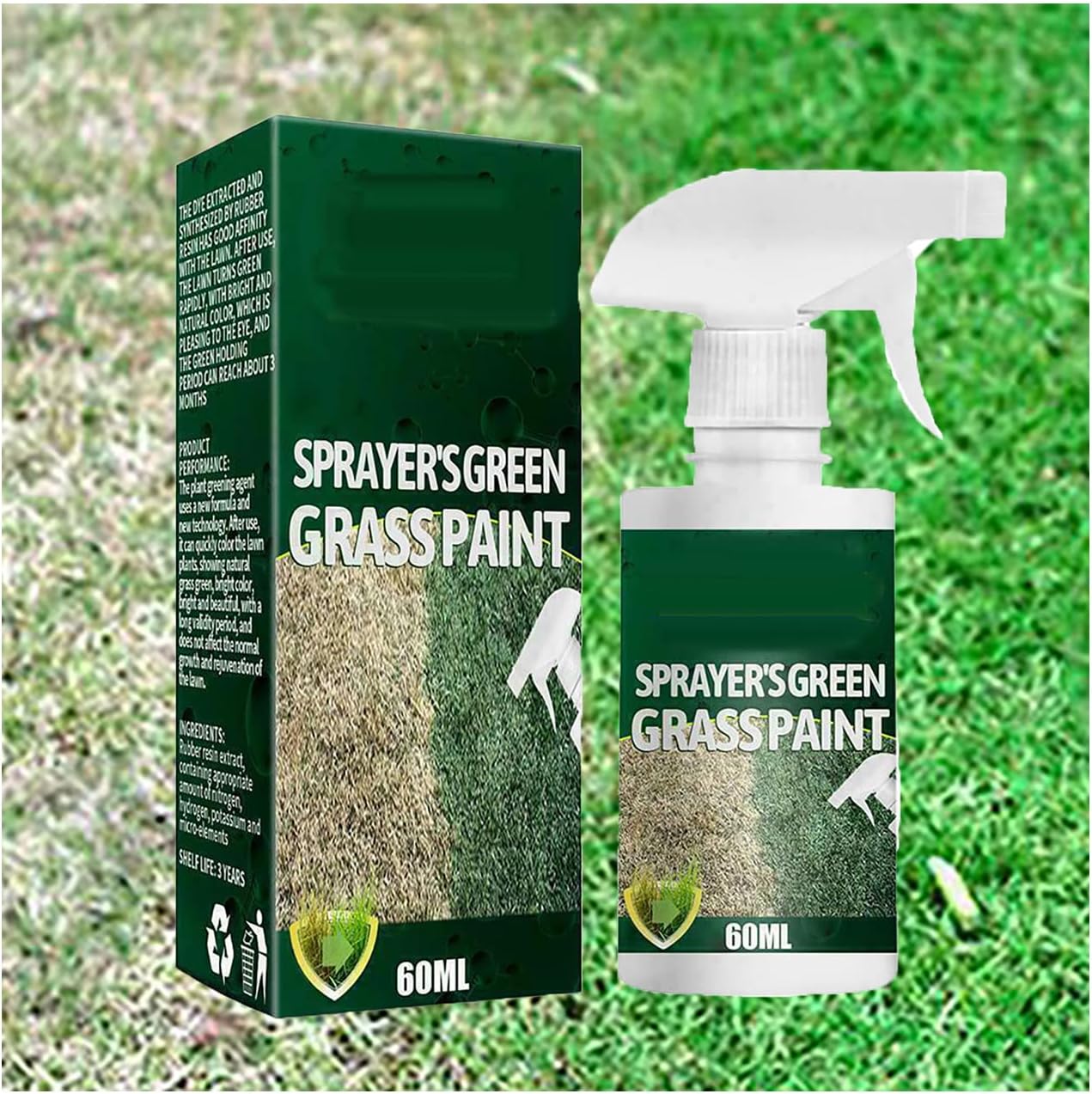 Alapek Sprayer’s Green Grass Paint Lawn Paint Lawn Colorant (1PC