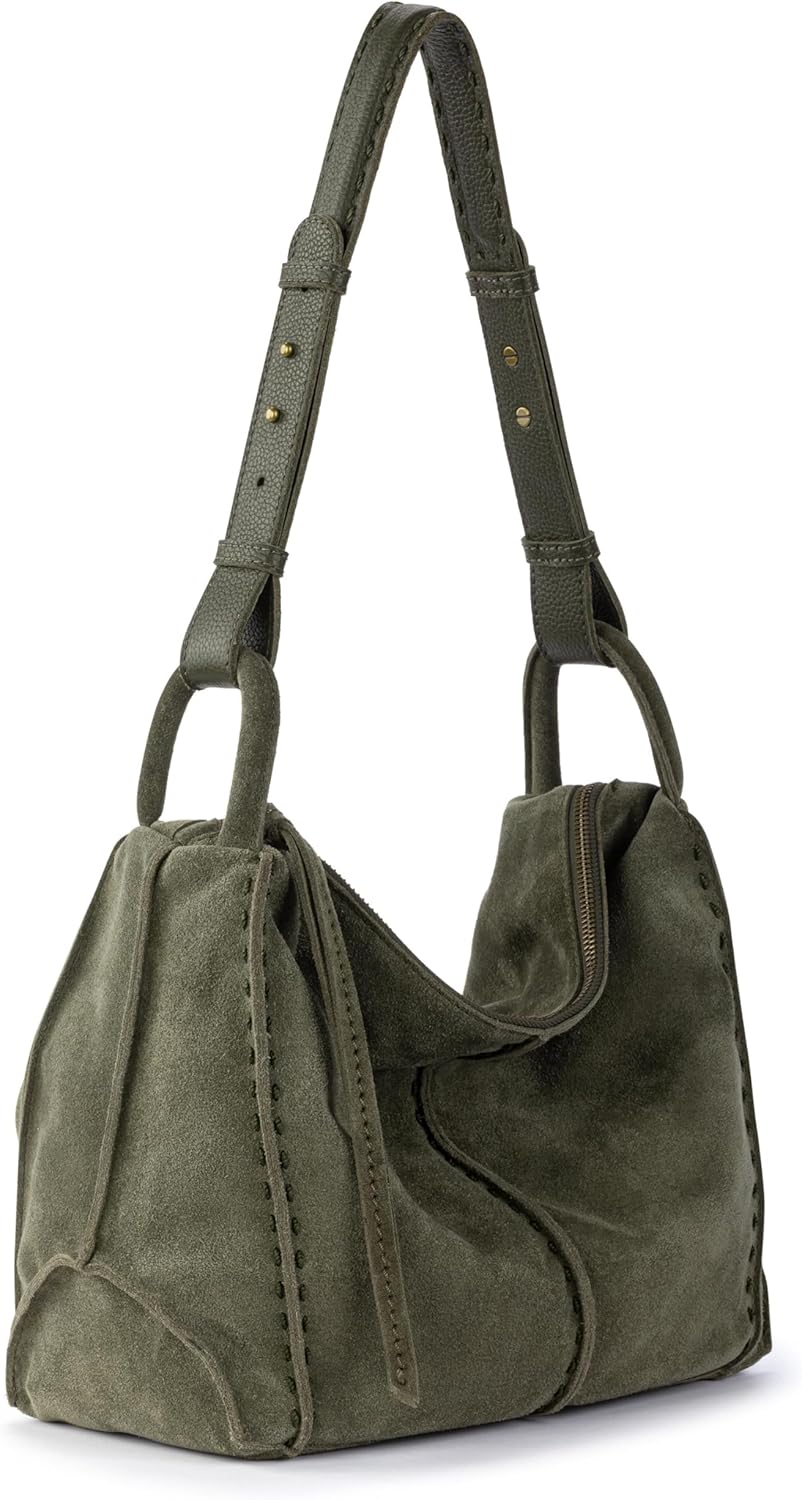 The Sak Los Feliz Hobo Purse - Premium Large Leather Women's Handbag for Everyday & Travel - Durable Purse With Zipper Pocket - Image 5