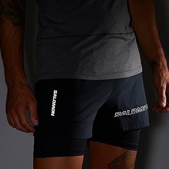 ウォーキング・ランニングウェア SALOMON CROSS 2IN1 Amazon.co.jp: サロモン SALOMON CROSS 2IN1 メンズ ショーツ