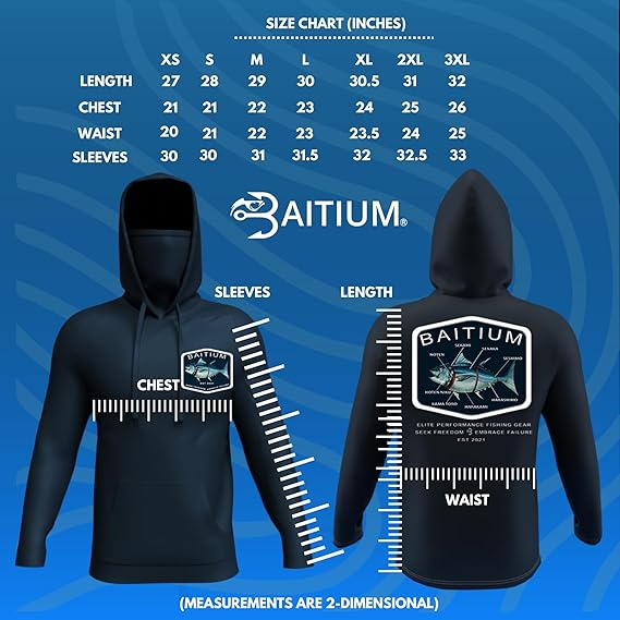 Fishing Shirts for Men,UPF50 Hooded Long Sleeve with Gaiter, Sun Protection Dry Fit Apparel, Face Mask, Fishing Clothes