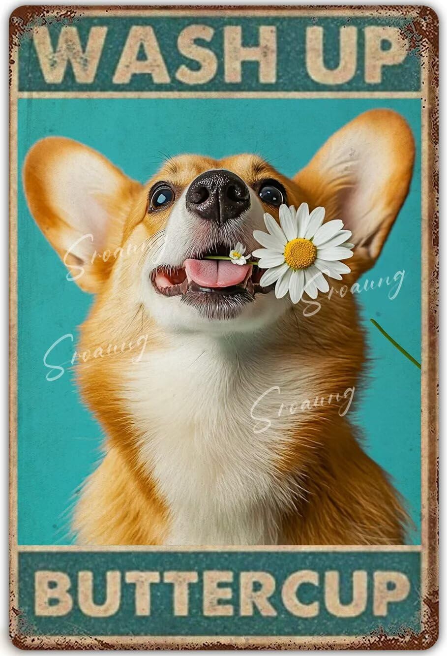 UOAIUDT Doberman Diamond Painting Kits for Adults - Wash Up Buttercup Diamond Art Kits for Beginners,Round 5D Bathroom Gem Art DIY Crafts Kit Gift Home Wall Decor Gifts 20x24 Inch