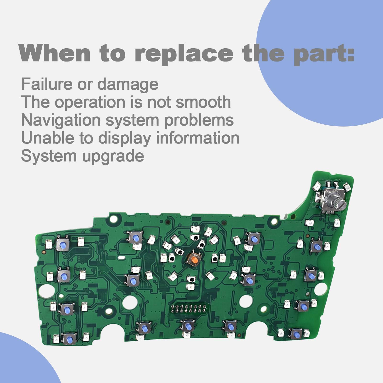 Amazon.com: CULMKARI MMI Multimedia Control Circuit Board with