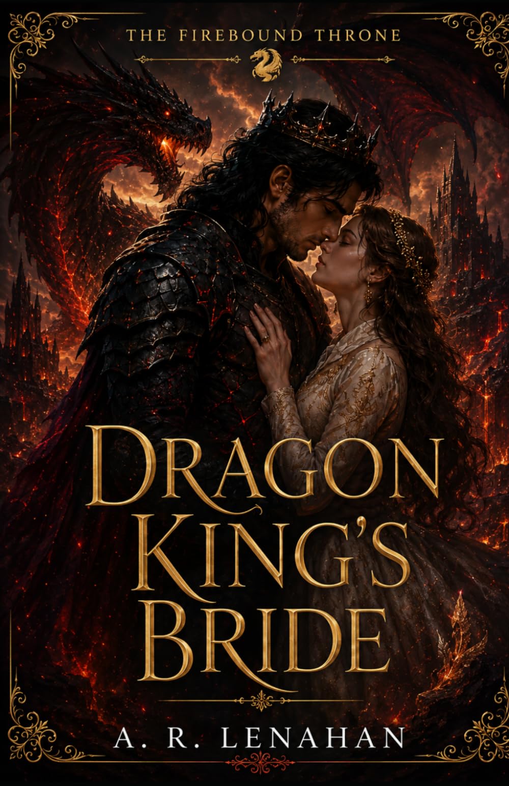 Dragon King's Bride: A Forced Marriage Dragon Romantasy: 1 (The Firebound Throne)