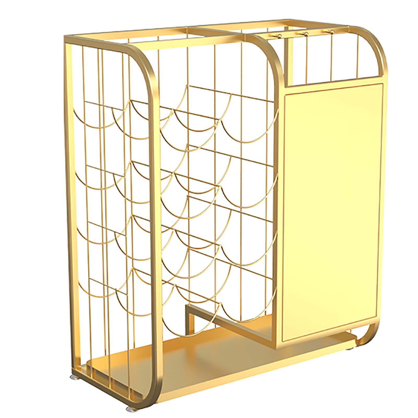 Porte-parapluies de grande capacité en fer forgé or haut de gamme pour hall