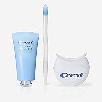 Vista 2 de Crest Kit de gel blanqueador de dientes sin enjuague con luz LED aceleradora, 0.63 onzas + aplicador integrado + dos bolígrafos blanqueadores