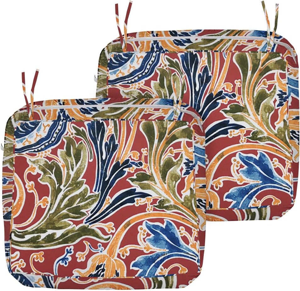BELLRINO Outdoor Waterproof Patio Cushion Covers 24" X 22