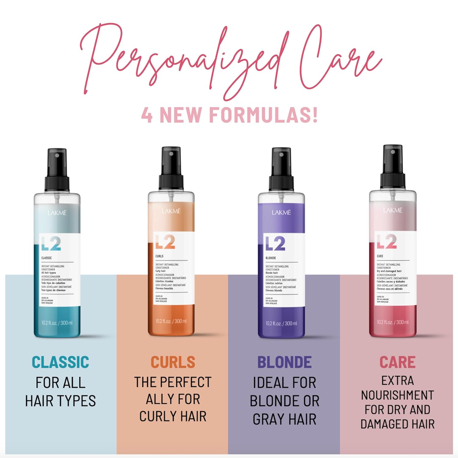 Lakmé L2 Care Bi Phase Conditioner, Detangling Spray for Hair, Leave In Conditioner Spray For Dry and Damaged Hair - Image 7