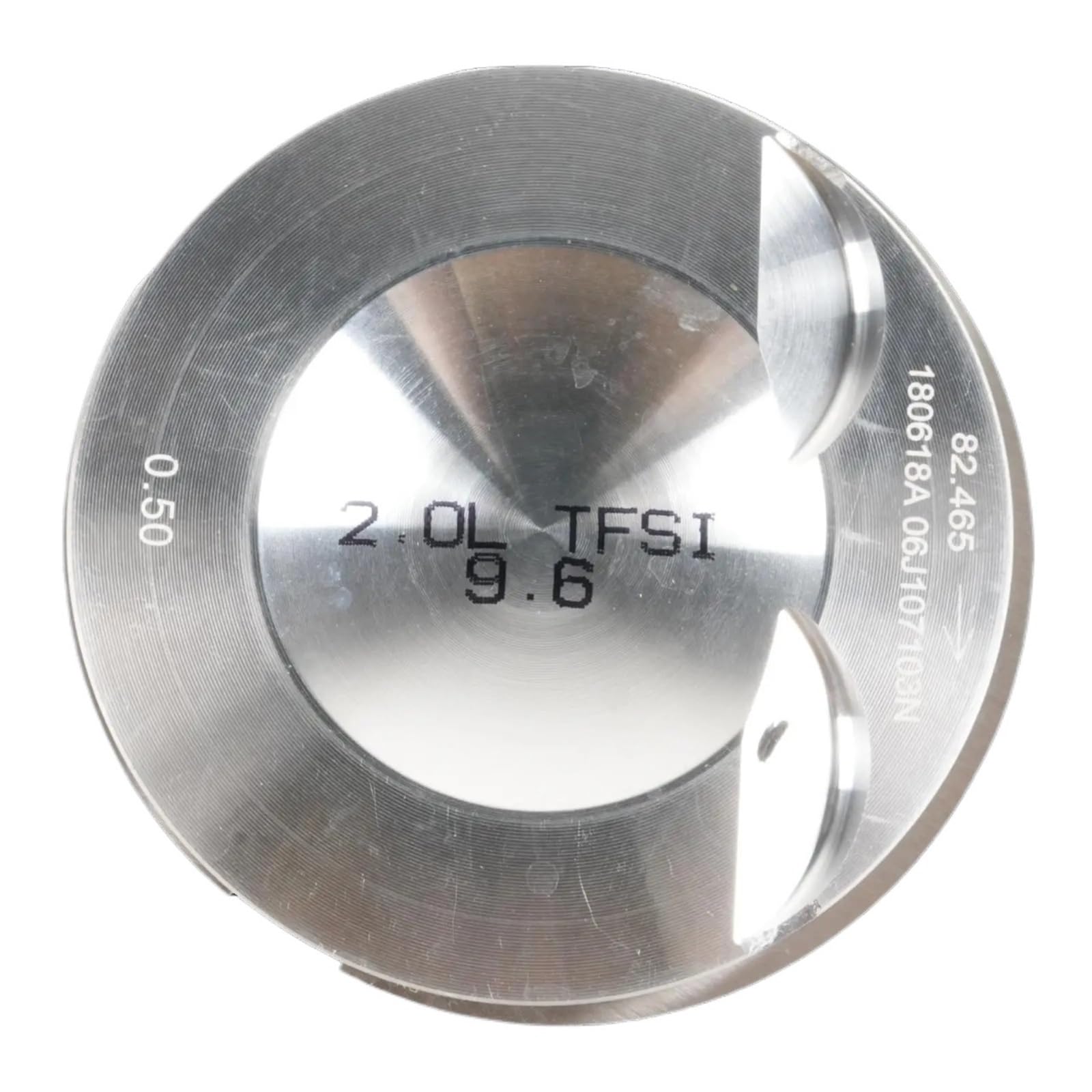 Pistone motore Kit pistone e fasce elastiche motore EA888 da 4 pezzi + 0.5MM per Audi A4 Q5 per VW per Passat per Skoda Superb 2.0T 21mm Parti di ricambio