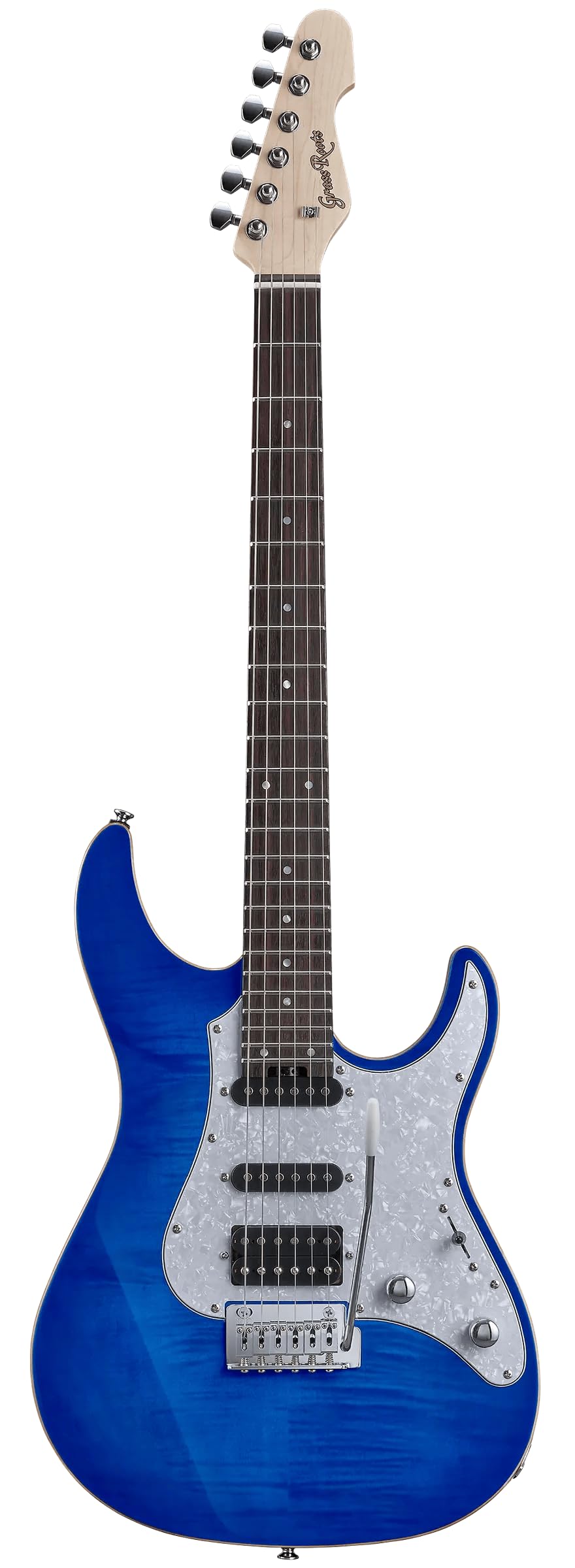 GrassRoots G-SNAPPER-CTM See Thru Blue Sunburst エレキギター グラスルーツ
