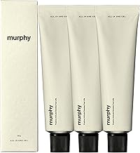 murphy Murphy | All-in-One Gel, Fragrance-free, Set of 3, Medicated, All-in-One, Highly Moisturizing, Men's Skin Care, Lotion, Beauty Essence, Milky Lotion, Additive-Free, 2.8 oz (80 g)