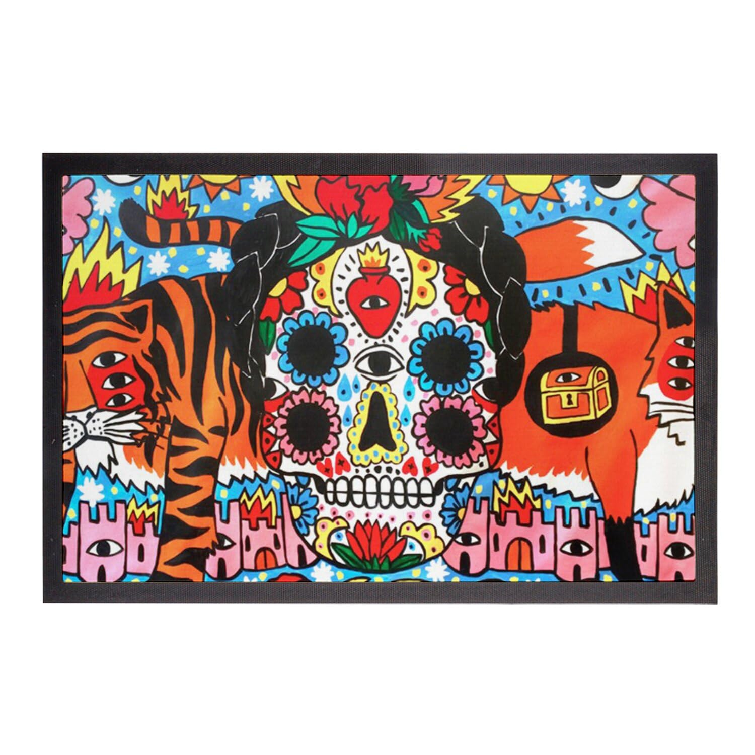 Paillasson Ricardo Cavolo 75x50cm | Le cadeau de crémaillère idéal et arty