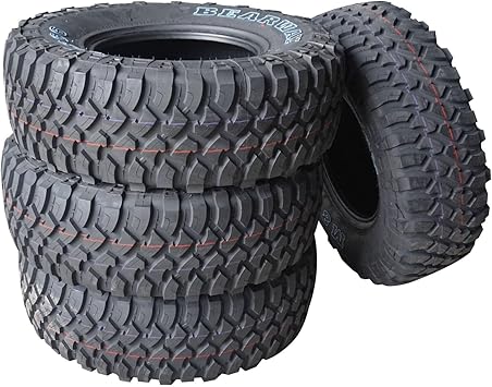 All Terrain Mud Radial Tires LT245/75R16 For Light Truck/SUV/Pick-up M866 Max Load 120/116Q Load Range E 10PR All Season Tires 246 75/r16 White Side Wall Set of 4