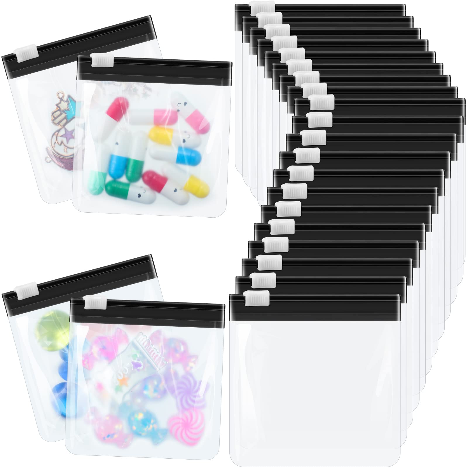 Travel Pill Pouches - 24 Pack -6