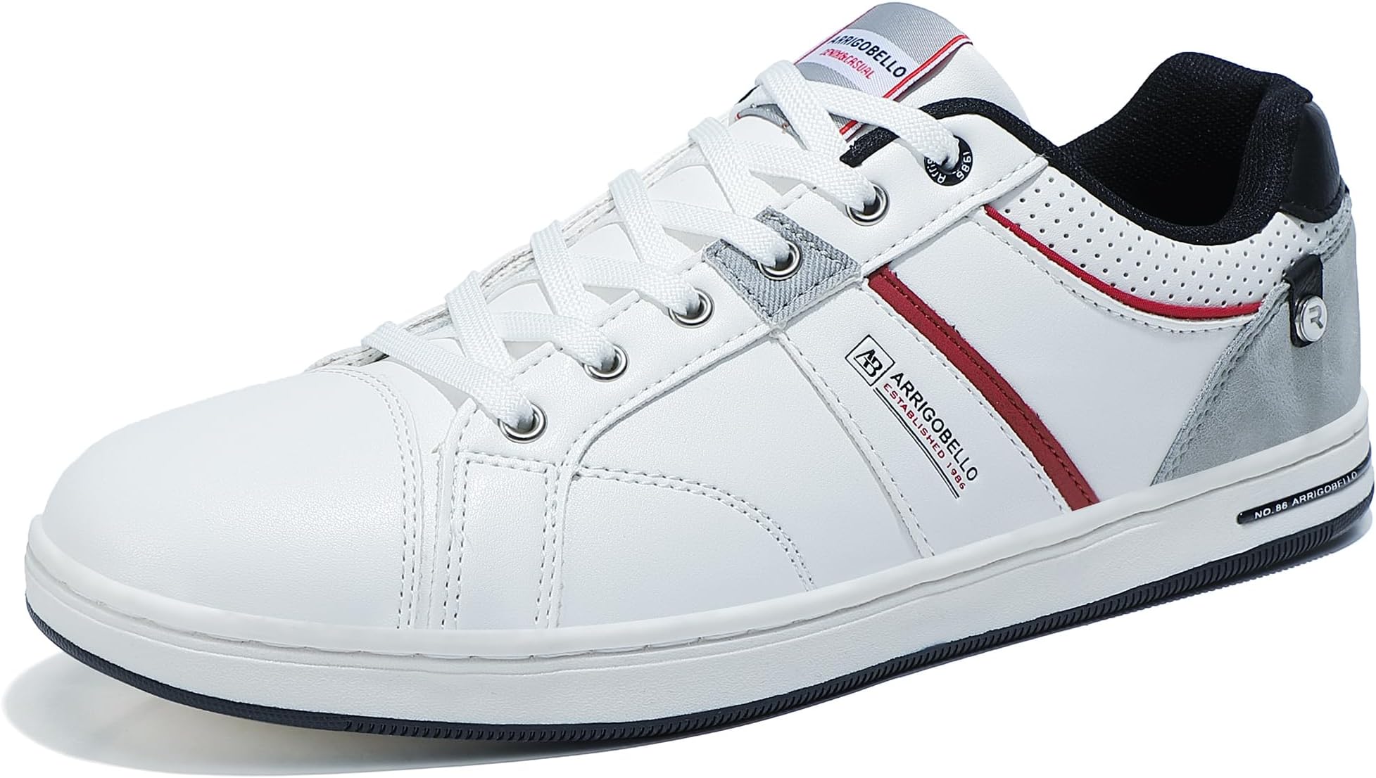 Mens Casual Shoes Sneaker Leather Fashion Trainers Business Walking Classic Style Sneakers Size 41-46