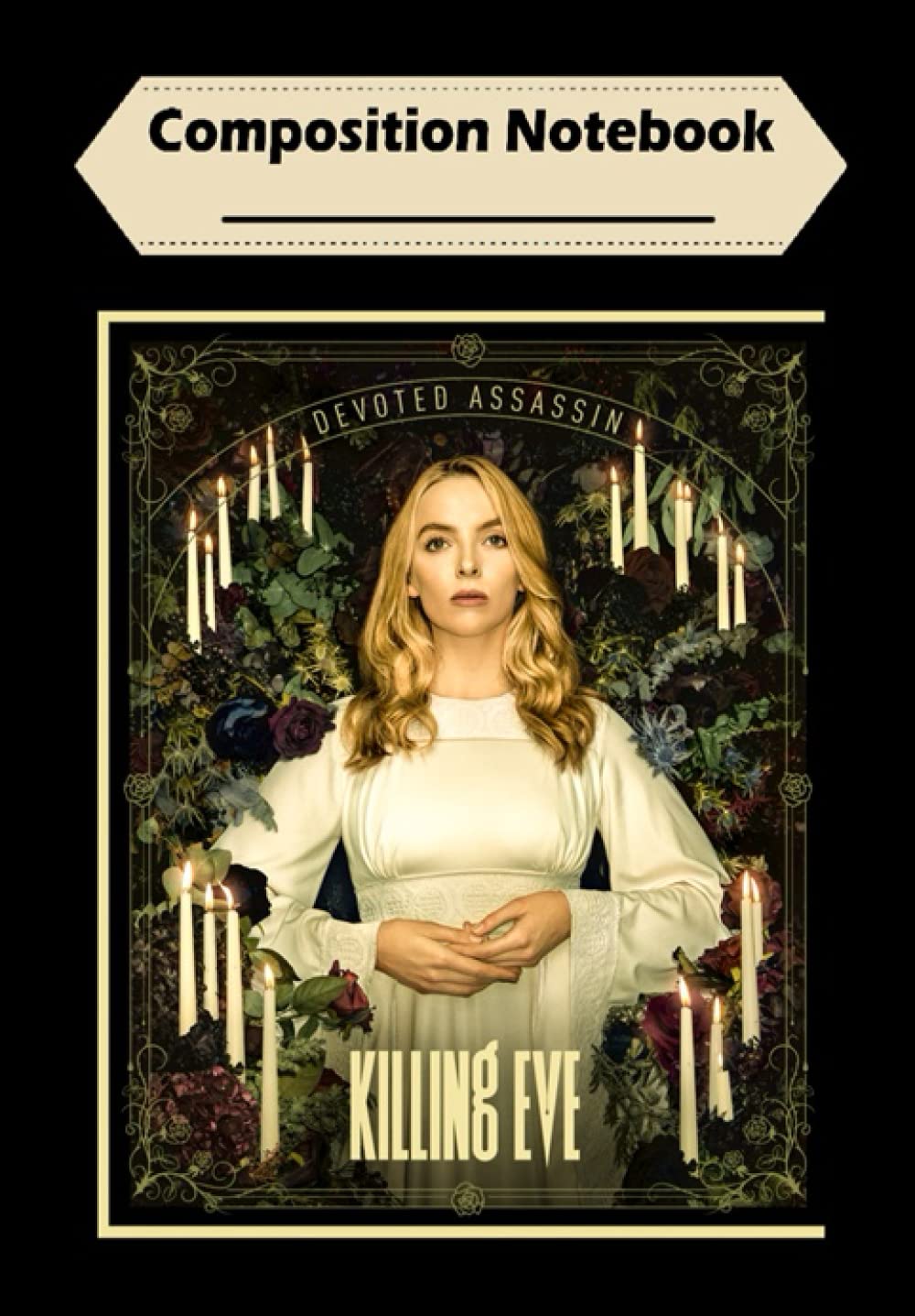 Composition Notebook: Killing Eve - Villanelle Classic, Journal 6 x 9, 100 Page Blank Lined Paperback Journal/Notebook