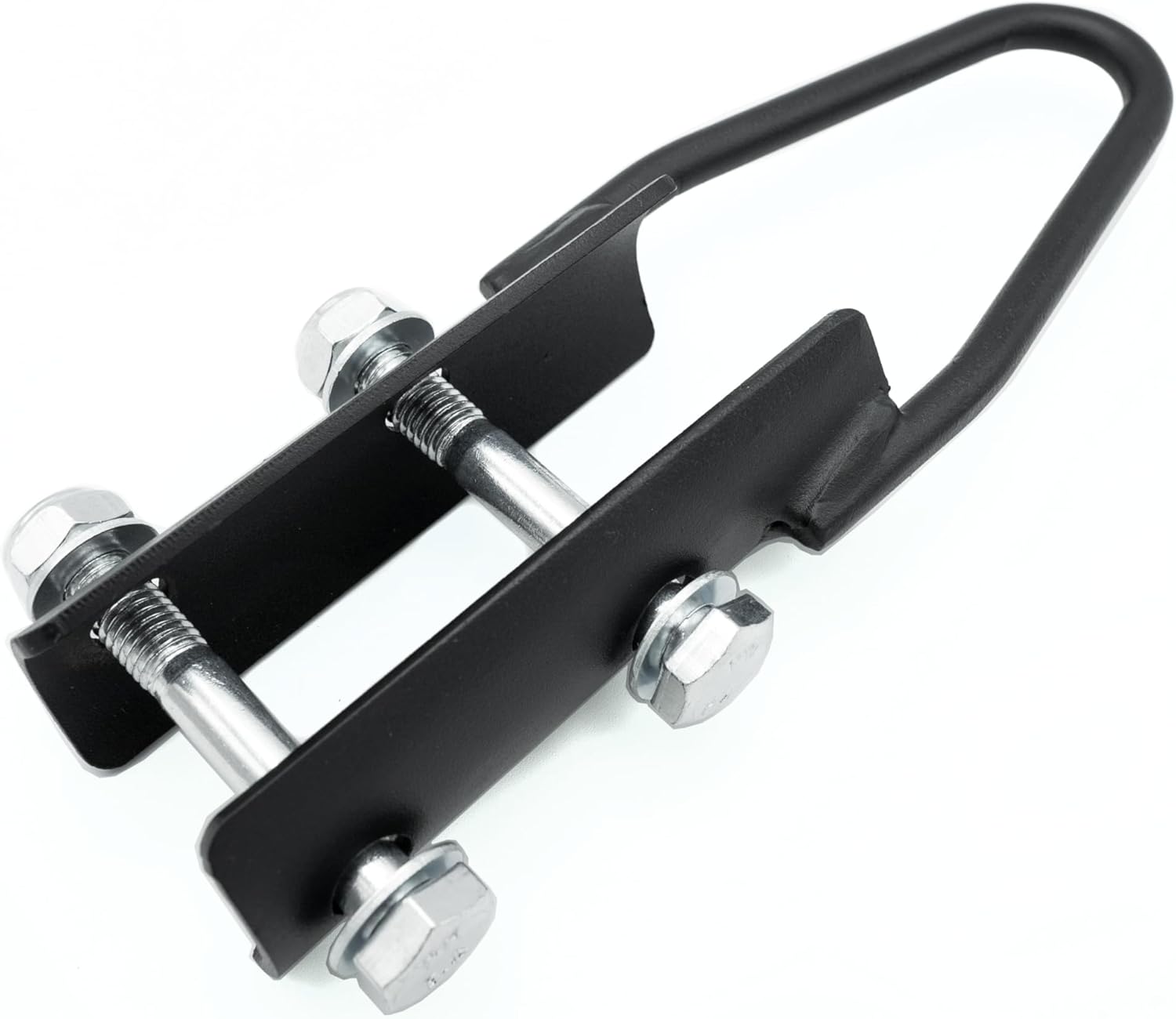 Valor Fitness Heavy-Duty Rope Clamp for 1.5” Climbing Rope – Secure Steel Mount, 750 lb Capacity - Compatible With Carabiner (Not Included) for Home Gym & Obstacle Training