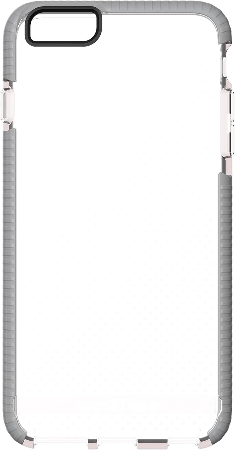 Tech 21 T21-5312 Evo Mesh Case with FlexShock for Apple iPhone 6/6S Plus - Clear Grey