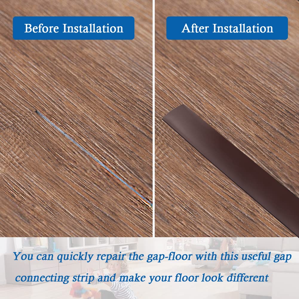 Snapklik.com : Floor Transition Strip Self Adhesive Floor Cover Strips ...