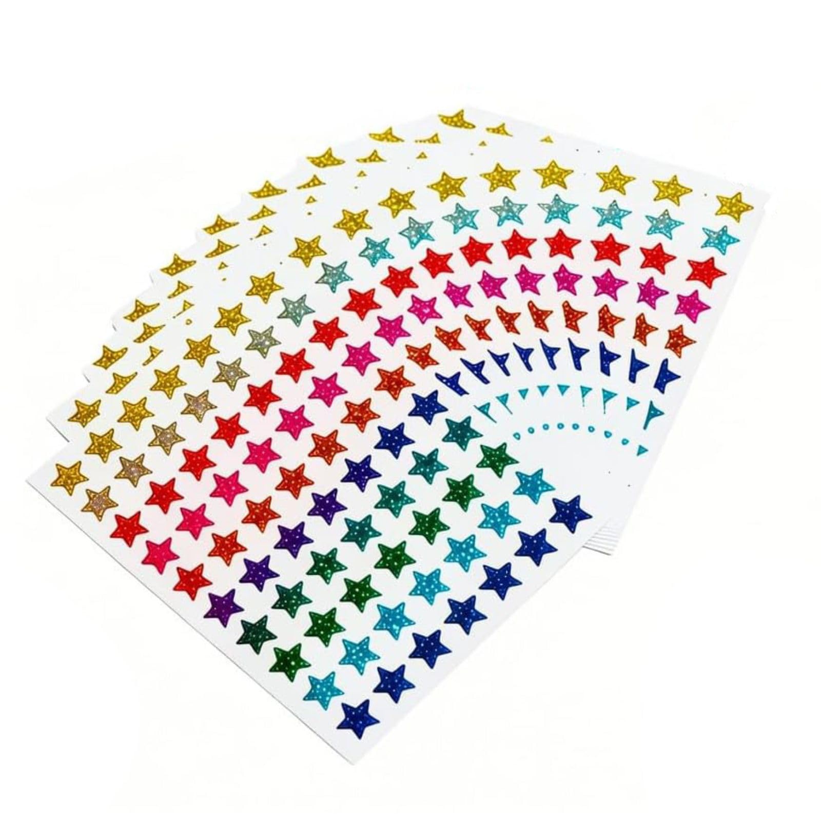 ANBOO 2100PCS Star Stickers – PVC Holographic Reward Stickers