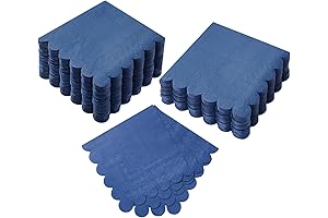 100-Pack Navy Cocktail Napkins for a Dash of Nautical Flair