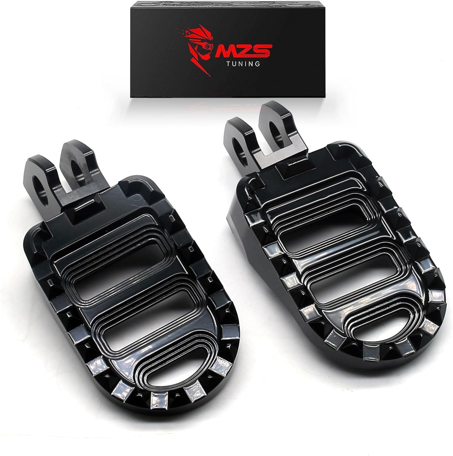 MZS Motorcycle Rider Foot Pegs for Vulcan S 650 EN650 2016-2025