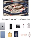 KKXIU Triple Compartment Purses and Handbags for Women Top Handle Satchel Shoulder Ladies Bags with Tassel
