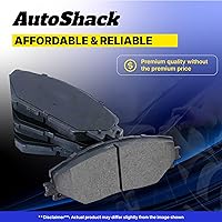Vista 4 de AutoShack Juego de pastillas de freno de cerámica delanteras Reemplazo para Subaru Baja 2003-2006 Subaru Outback 2001-2012 Subaru Outback 2013