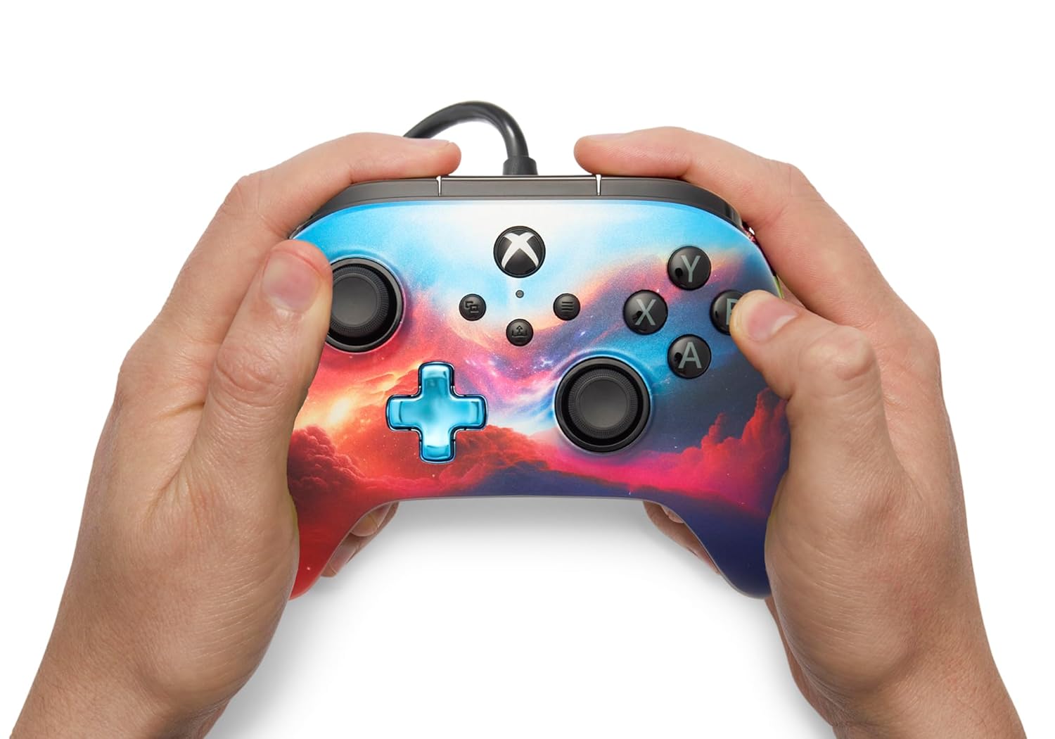 PowerA Advantage Wired Controller für Xbox Series X|S und Windows 10/11 - Epoch Anomaly, Gamepad, Schnurgebundener Videogamecontroller, Gaming Controller, USB-C - Image 2