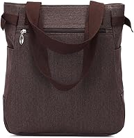 Vista 5 de KAUKKO Women Canvas Handbag Shoulder Bag Cat Big Tote Bag