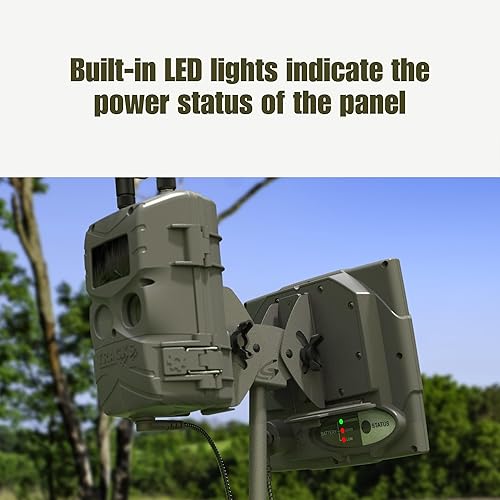 Miniatura 7 de Cuddeback Banco de energía solar #PW-3600 - Cargador de batería para cámaras CuddeLink y pistas - Cargador portátil para exteriores con batería NiMH