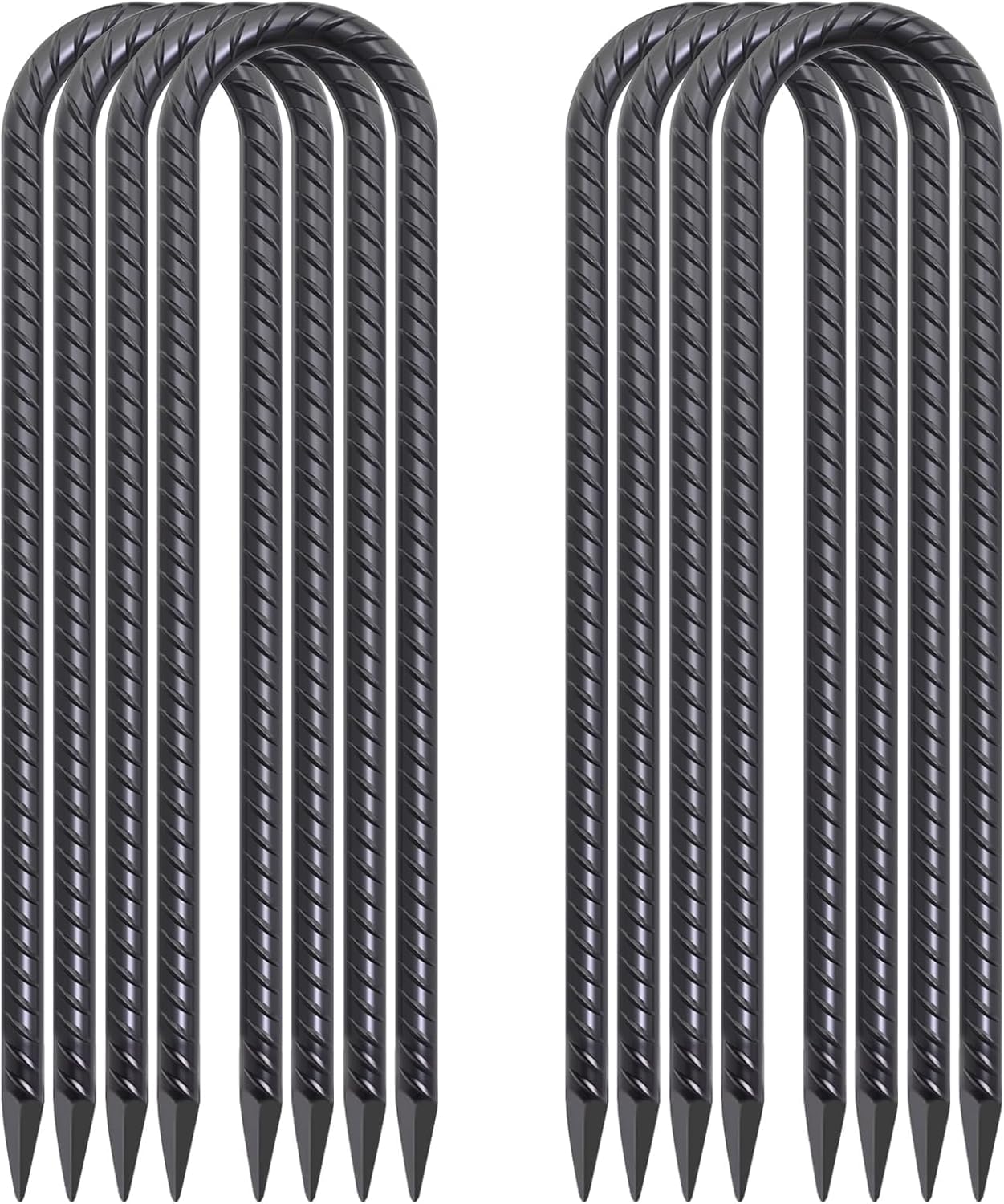 Amazon.com : EUOKOK U Shaped Stakes Ground Staples Heavy Duty Chain Link  Fence Stakes : Patio, Lawn & Garden
