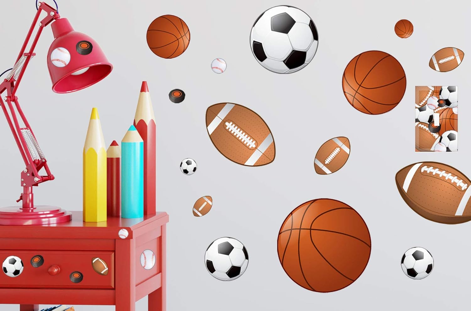 Sports Room Decor All Sports Wall Decals & Matching Sports