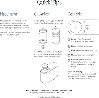 Vista 9 de Aera Difusor de fragancia de aceites esenciales para el hogar, enchufe inteligente de aromaterapia eléctrico sin agua, Wi-Fi y aplicación/control