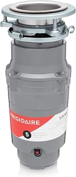 Frigidaire 1/3 HP Direct Wire Garbage Disposal for Kitchen Sinks | FF03DISPD1
