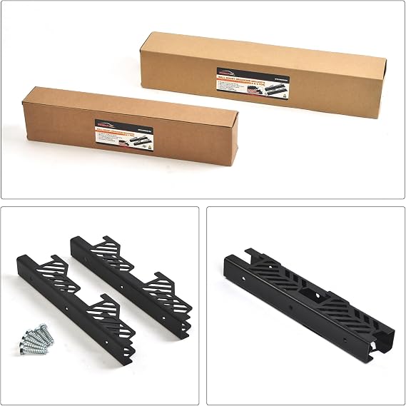 Jack Stand Wall Mount Organizer Brackets (Fits 2 & 3 T)