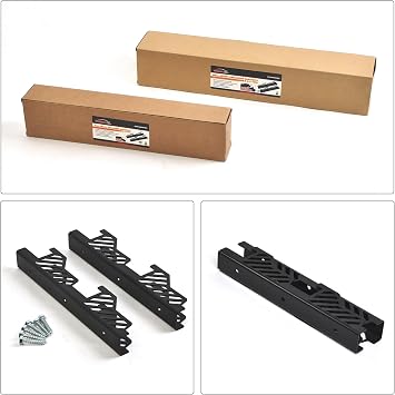 Jack Stand Wall Mount Organizer Brackets (Fits 2 & 3 T)