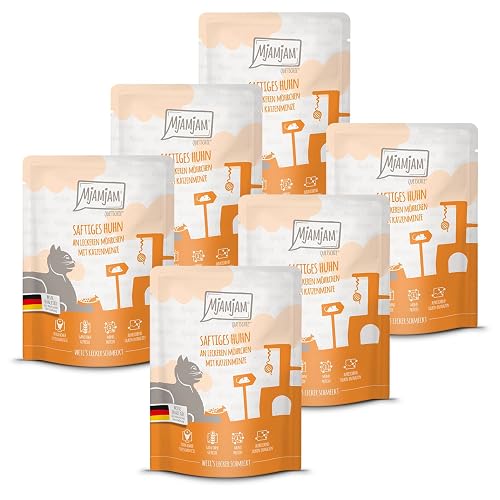 MjAMjAM - comida húmeda premium para gatos - Quetschie