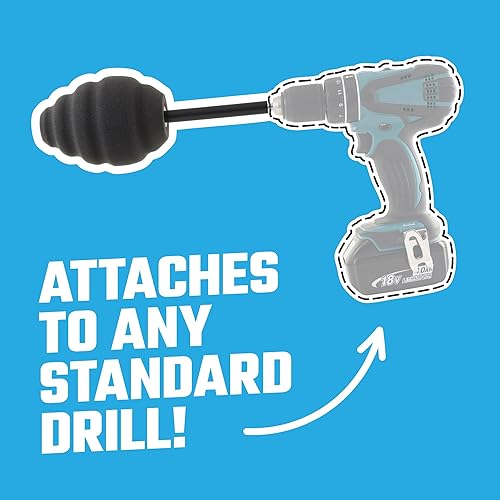 Miniatura 5 de Chemical Guys ACC400 Ball Buster - Sistema pulidor de rueda y llanta accesorio de taladro