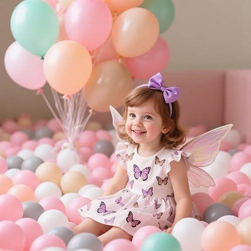 Miniatura 113 de GOGOSO 100 bolas de plástico para bebés y niñas pequeñas para casa de juegos, piscina para bebés, centros de diversión, para bebés, niños, niños 100