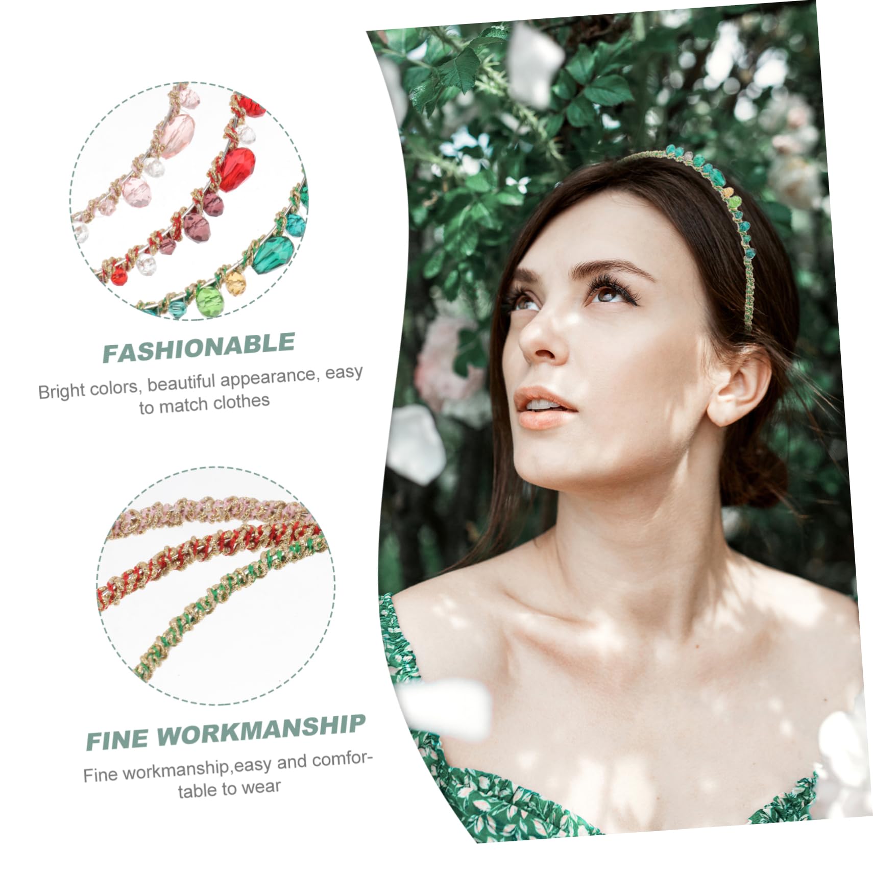 Housoutil 21pezzi Cerchietti Brillanti Per Ragazze e Donne Accessori Eleganti Per Eventi e Feste Per Matrimonio e Acconciature Alla Moda