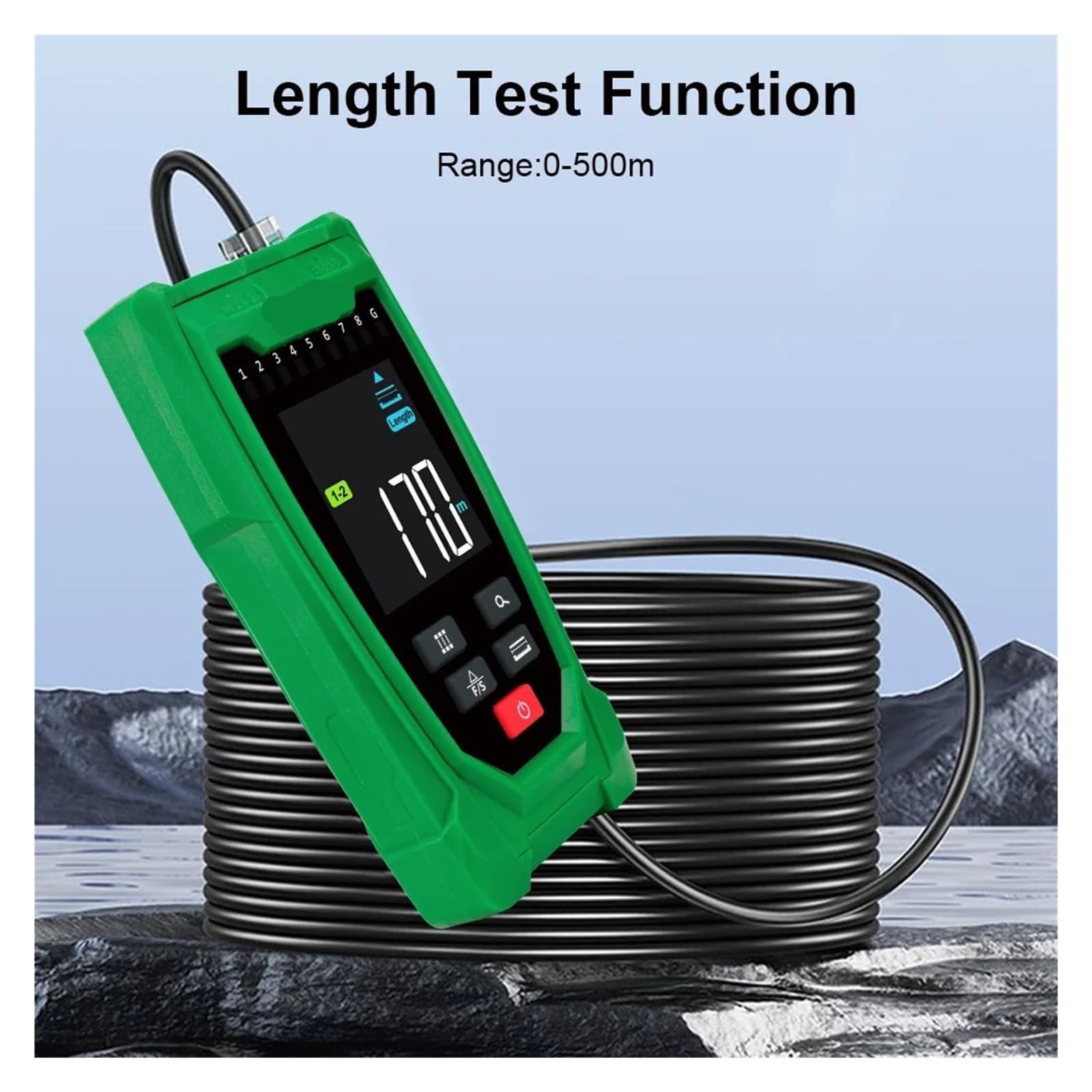 Digital Wire Tracker Anti-Interferenz-Netzwerkkabeltester Telefondiagnose Tone Tracer RJ45-Kabelleitungsfinder Übertragungstests
