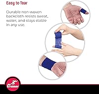 Vista 21 de Cramer Eco-Flex Self-Stick Stretch Tape, Cohesive Tape, Flexible Elastic Sports Tape, Athletic Training Room Supplies, Easy Tear & Self-Adherent